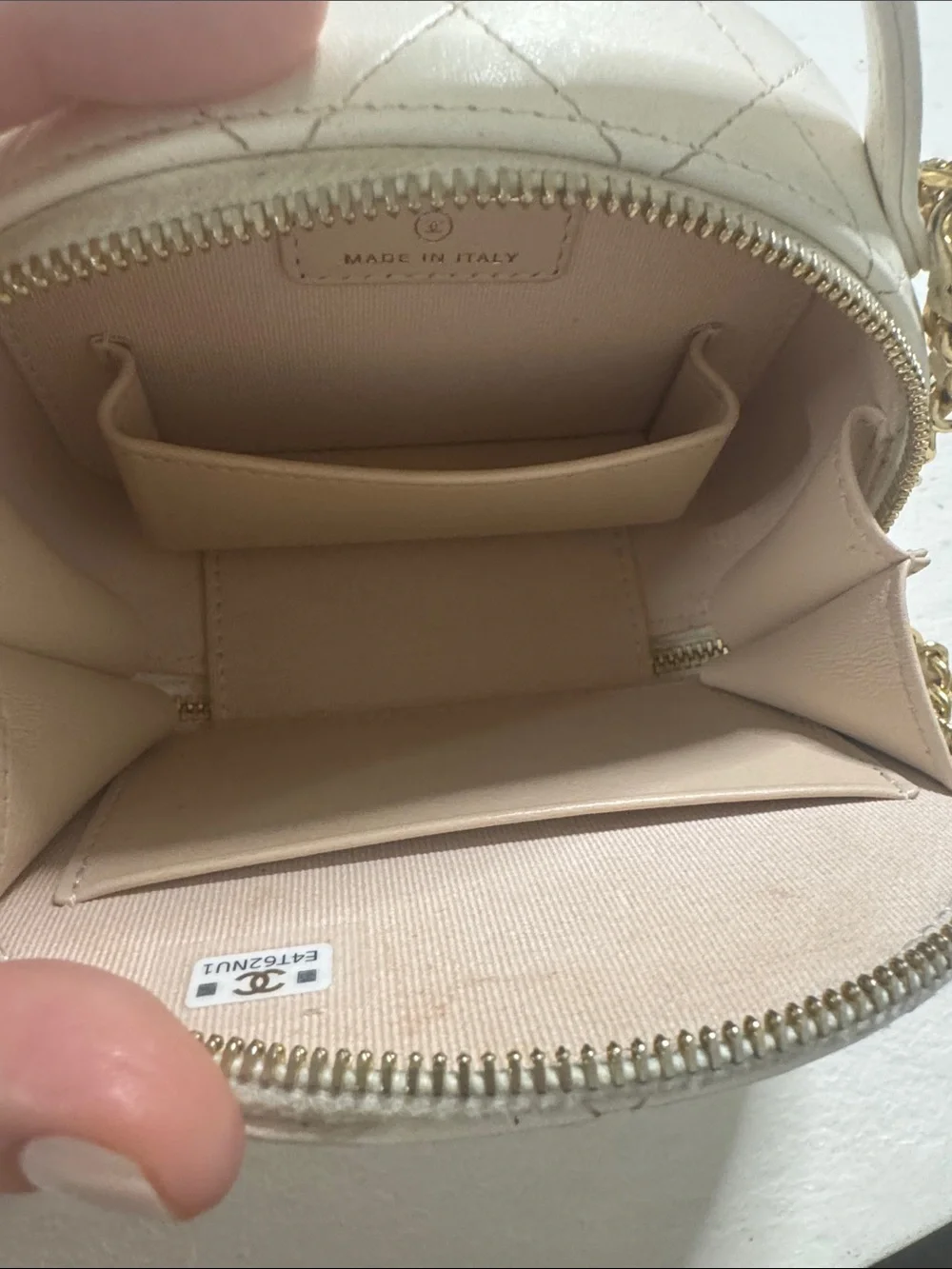 CHANEL mini bowler
